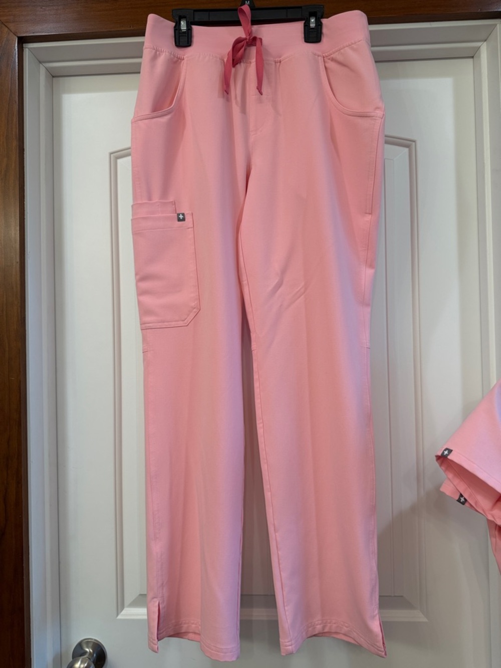 Figs Fight Club Pink Kade Cargo Pants
